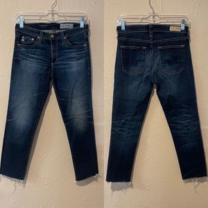 Adriano Goldschmied AG-ED Denim The Prima Crop Jeans Distressed Size 26 R